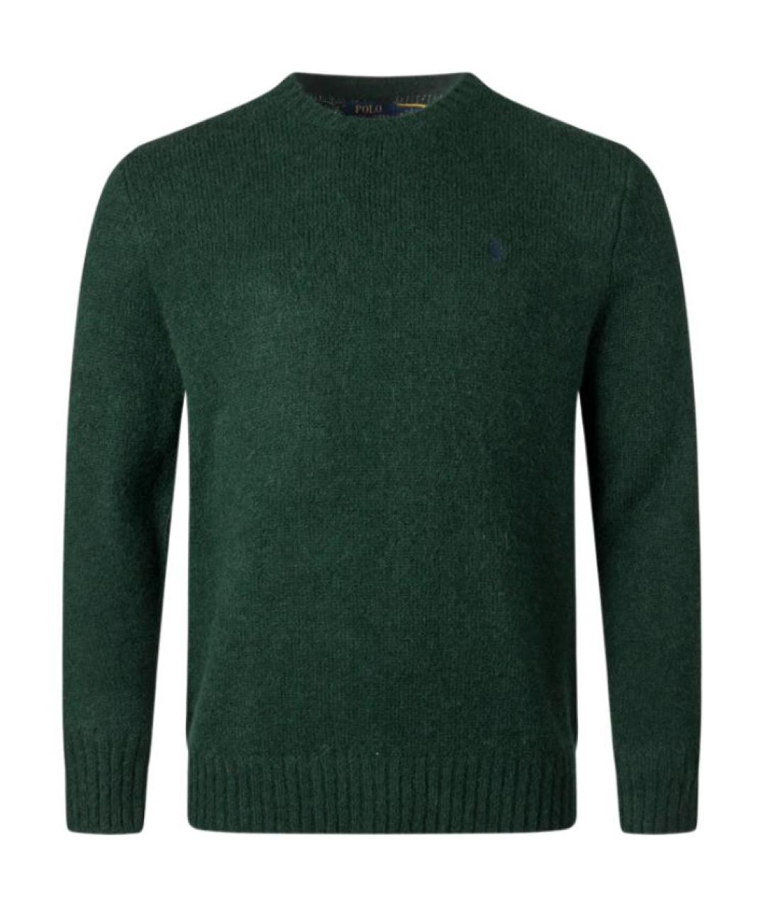 POLO RALPH LAUREN Зеленый джемпер / свитер, фото 1