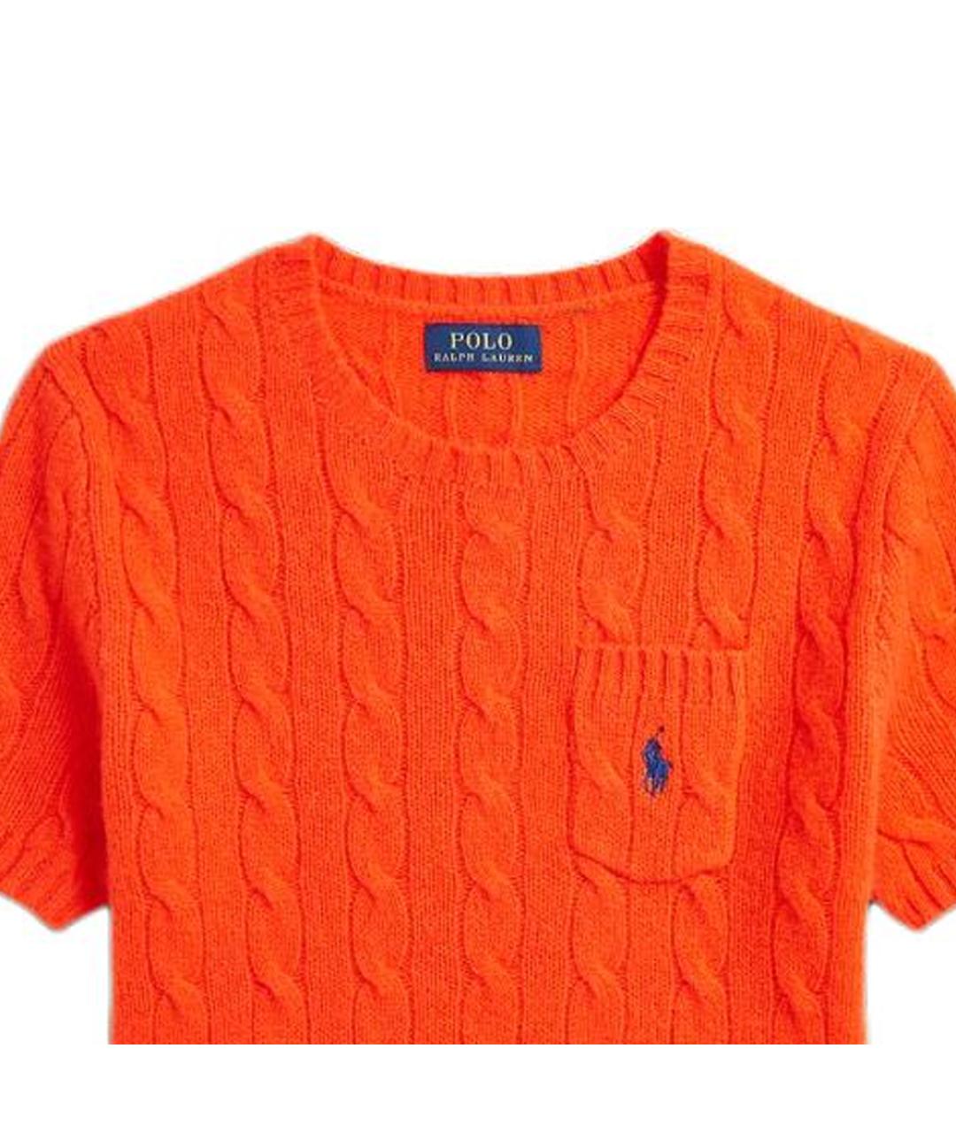 POLO RALPH LAUREN Оранжевый джемпер / свитер, фото 3