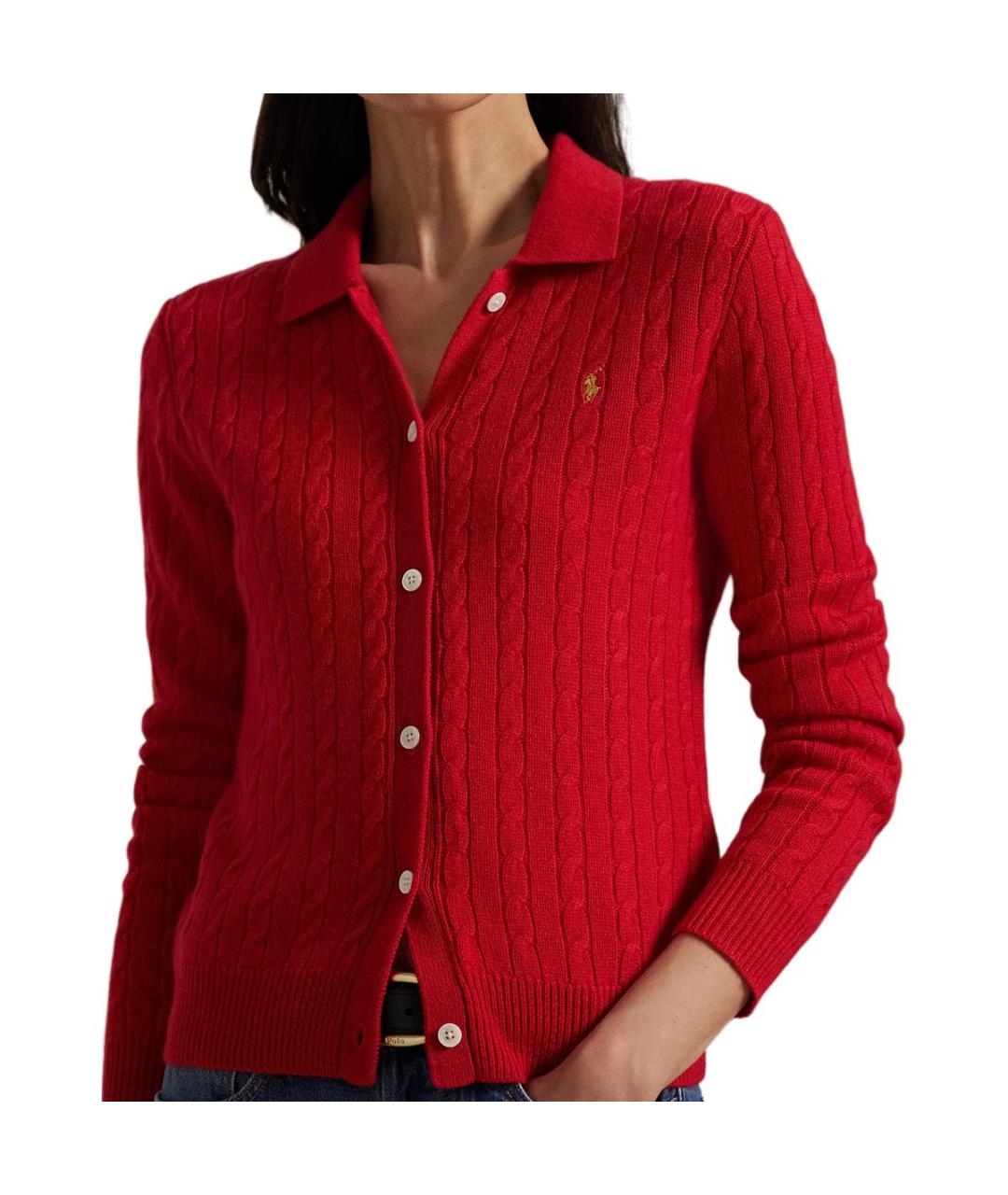 POLO RALPH LAUREN Красный джемпер / свитер, фото 2