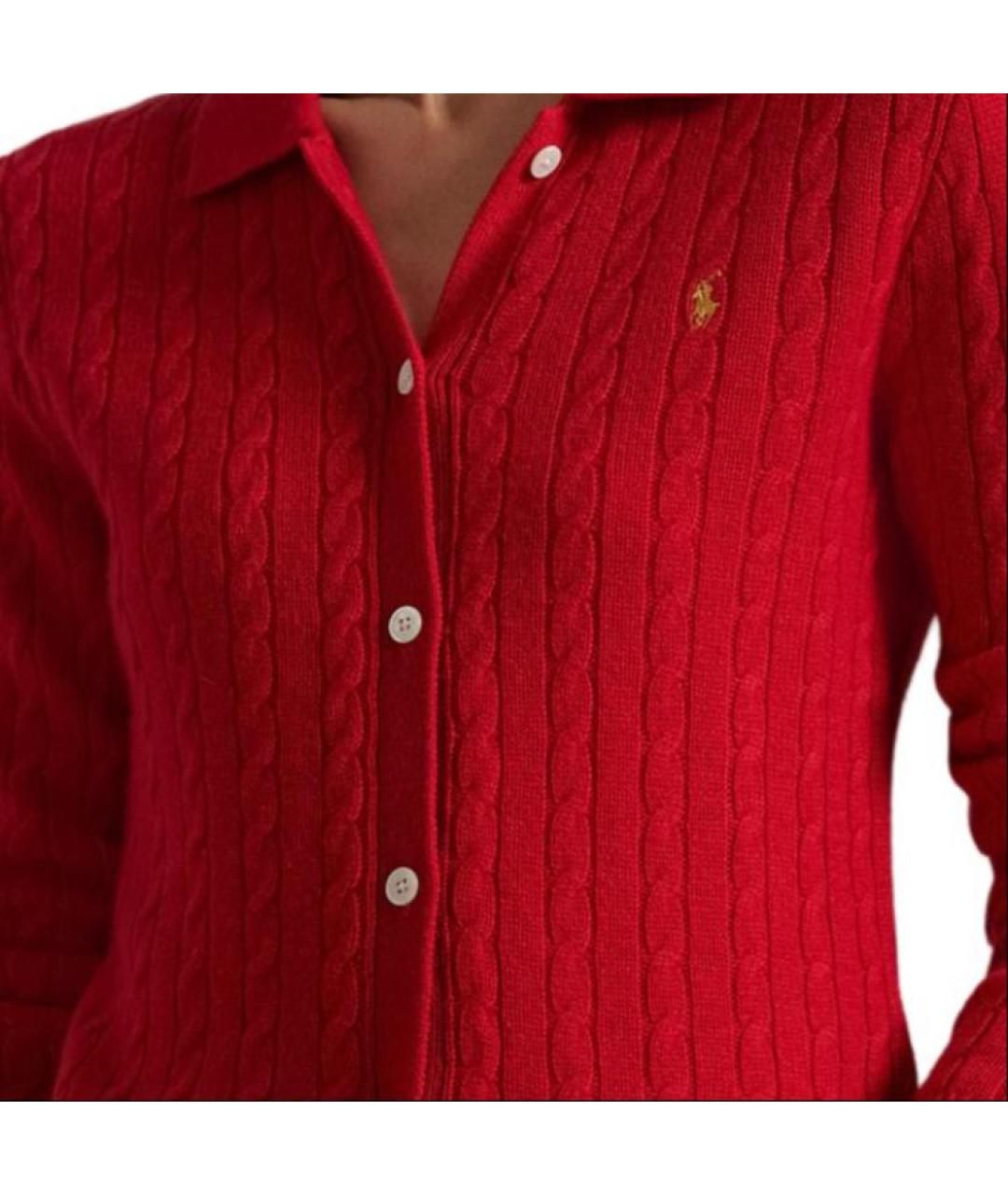 POLO RALPH LAUREN Красный джемпер / свитер, фото 3