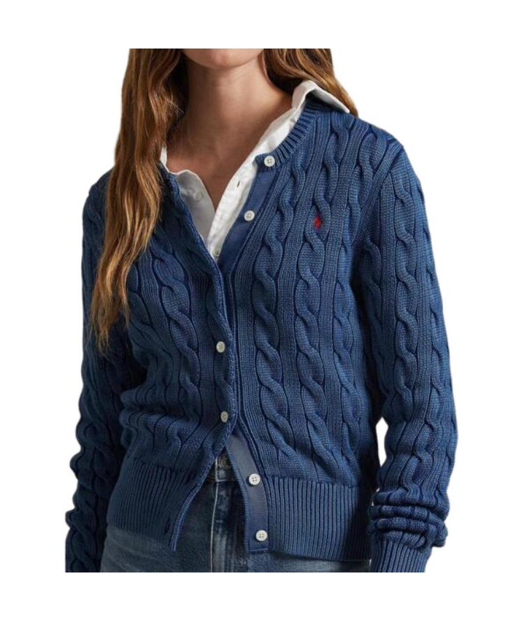 POLO RALPH LAUREN Синий кардиган, фото 2