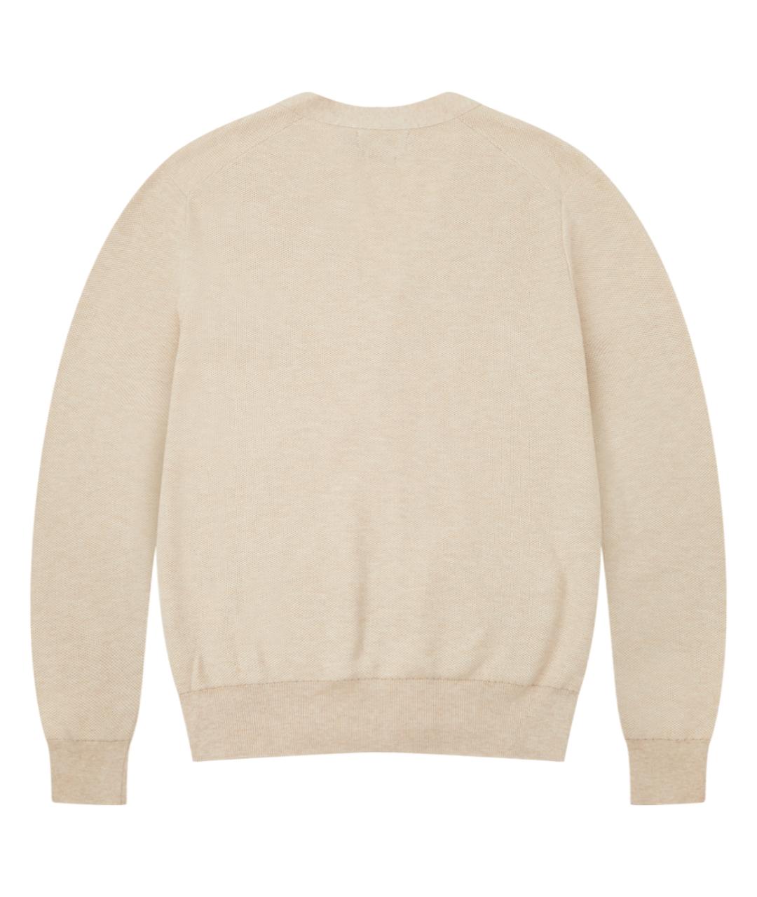 POLO RALPH LAUREN Бежевый кардиган, фото 2