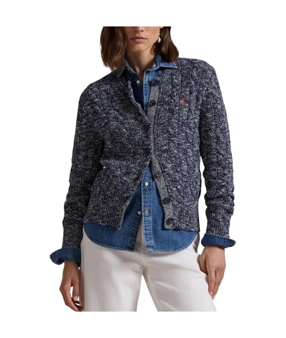 POLO RALPH LAUREN Синий кардиган, фото 4