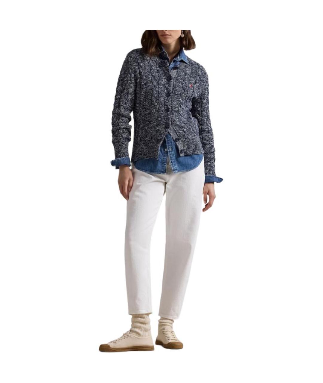 POLO RALPH LAUREN Синий кардиган, фото 3