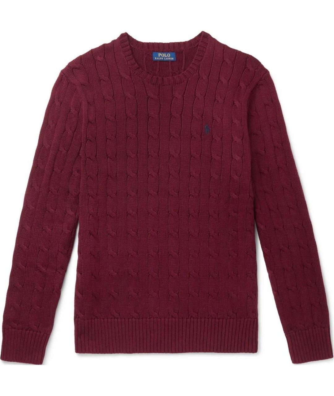 POLO RALPH LAUREN Бордовый джемпер / свитер, фото 1