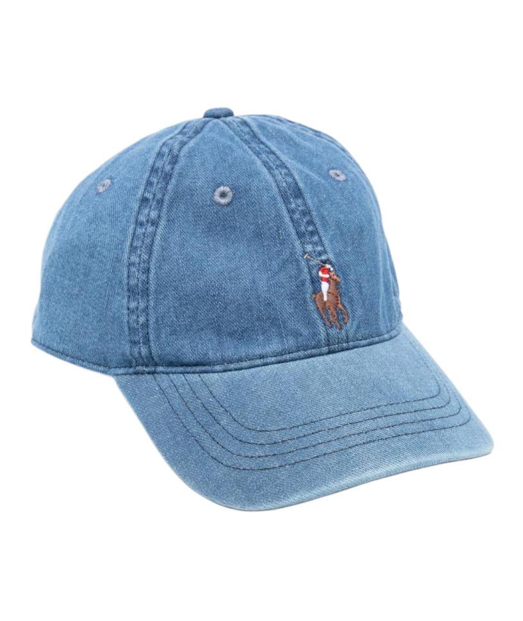 POLO RALPH LAUREN Синяя кепка/бейсболка, фото 2
