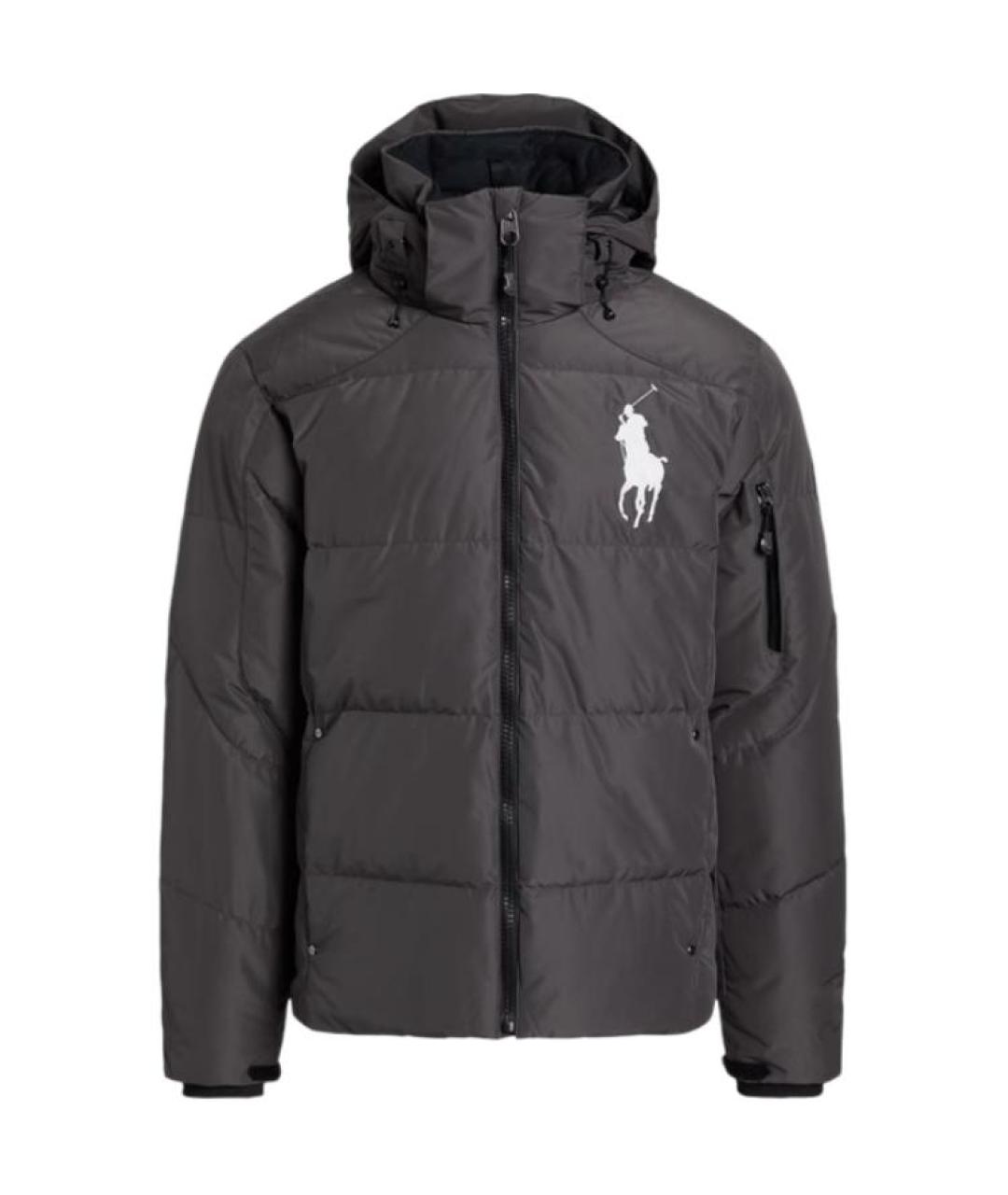 POLO RALPH LAUREN Серый пуховик, фото 1