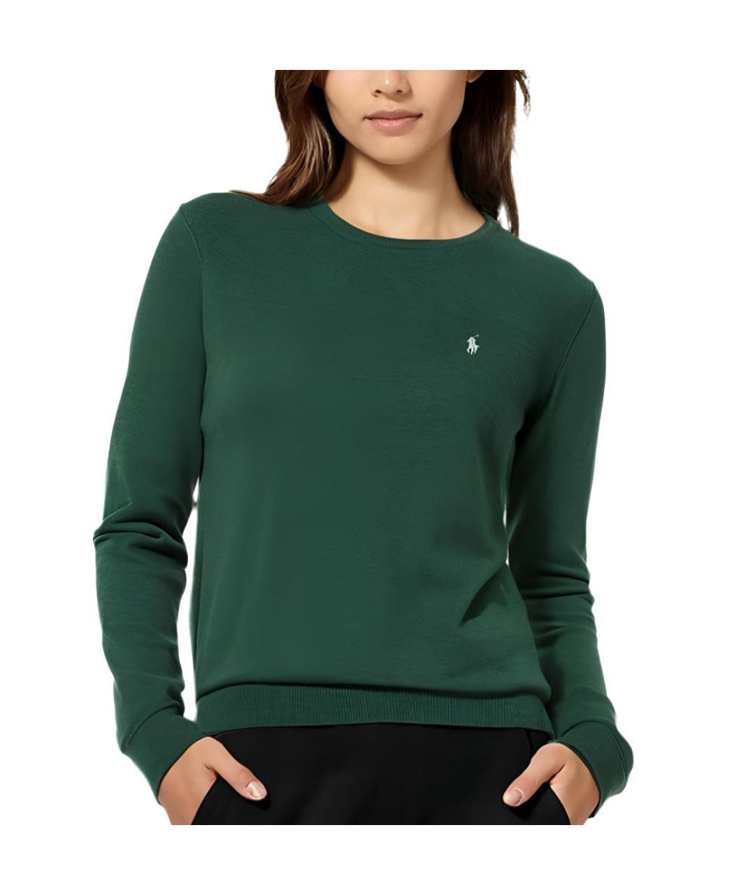 POLO RALPH LAUREN Зеленый джемпер / свитер, фото 3