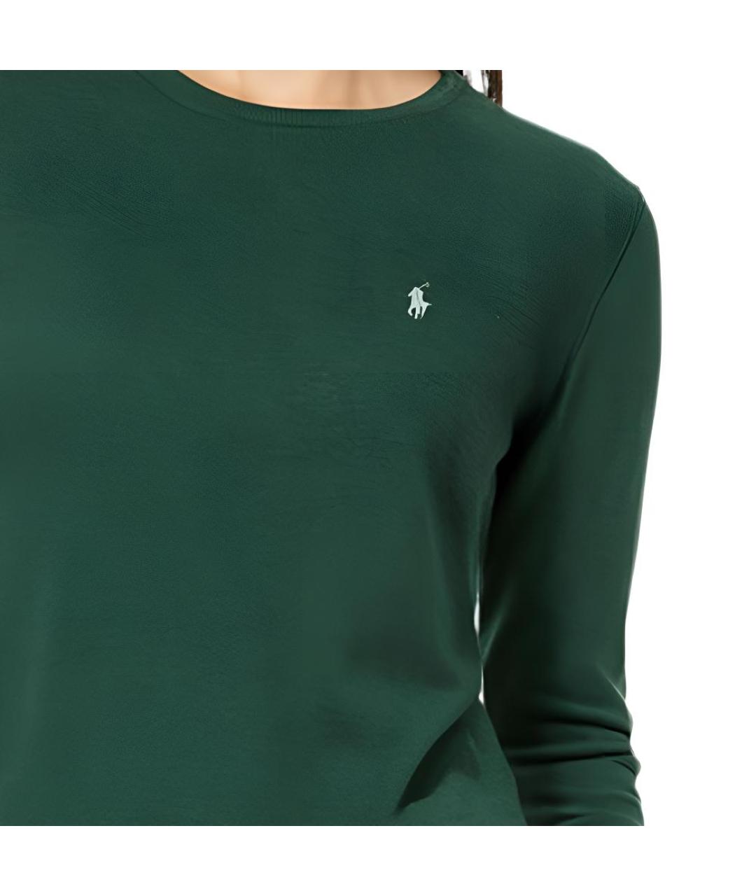 POLO RALPH LAUREN Зеленый джемпер / свитер, фото 4
