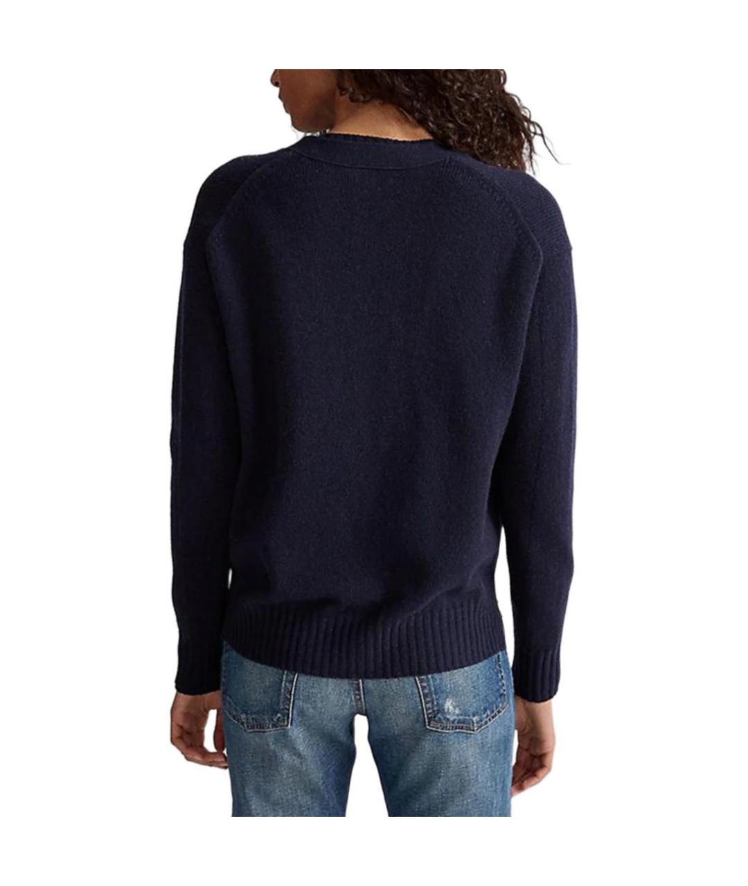 POLO RALPH LAUREN Темно-синий кардиган, фото 4