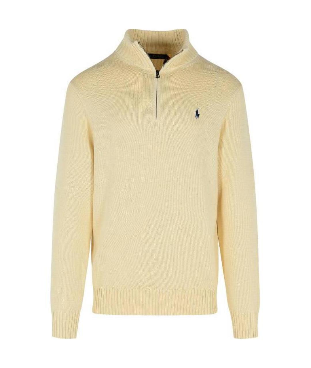 POLO RALPH LAUREN Желтый джемпер / свитер, фото 1