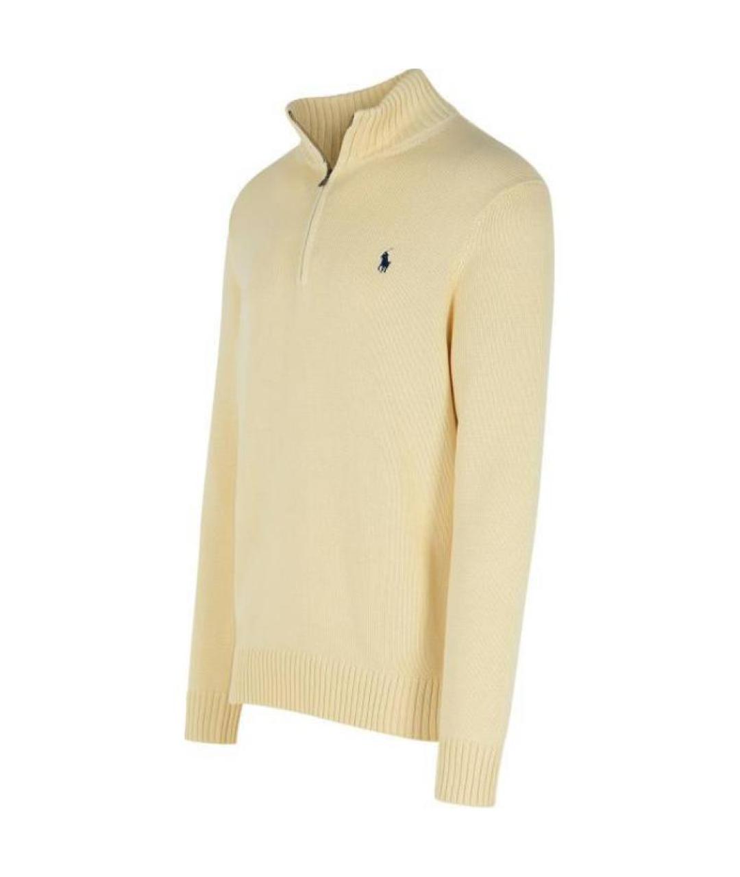POLO RALPH LAUREN Желтый джемпер / свитер, фото 3
