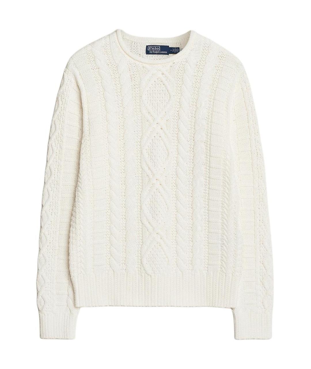 POLO RALPH LAUREN Белый джемпер / свитер, фото 1