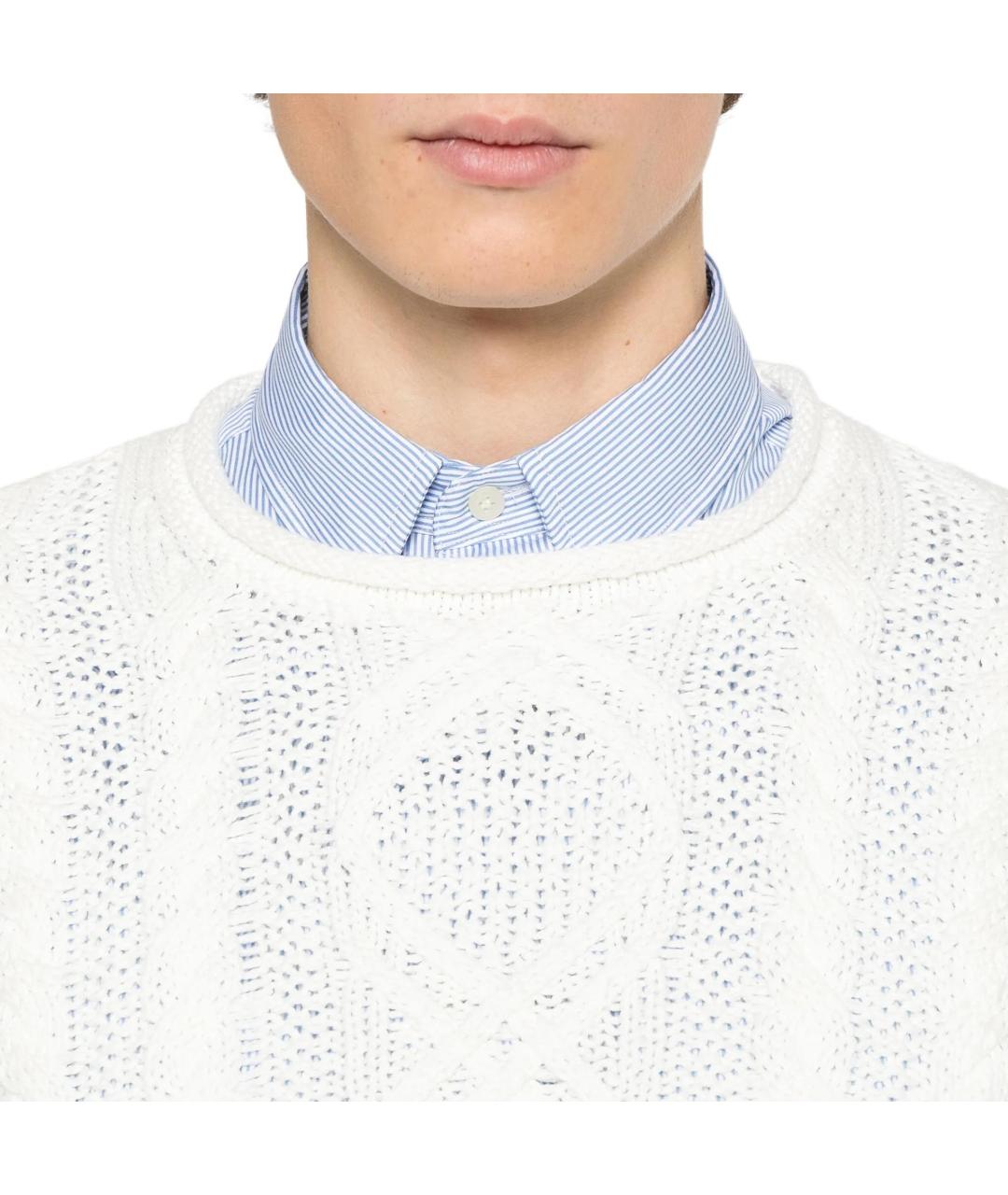 POLO RALPH LAUREN Белый джемпер / свитер, фото 5