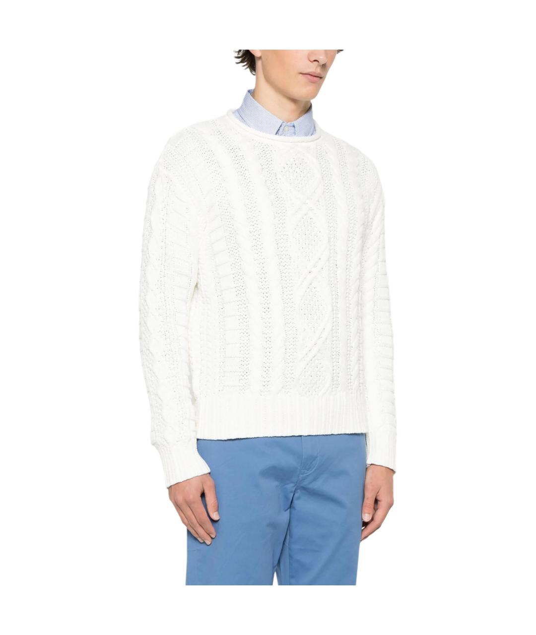 POLO RALPH LAUREN Белый джемпер / свитер, фото 4