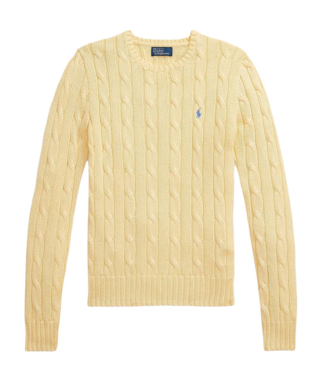 POLO RALPH LAUREN Желтый джемпер / свитер, фото 1