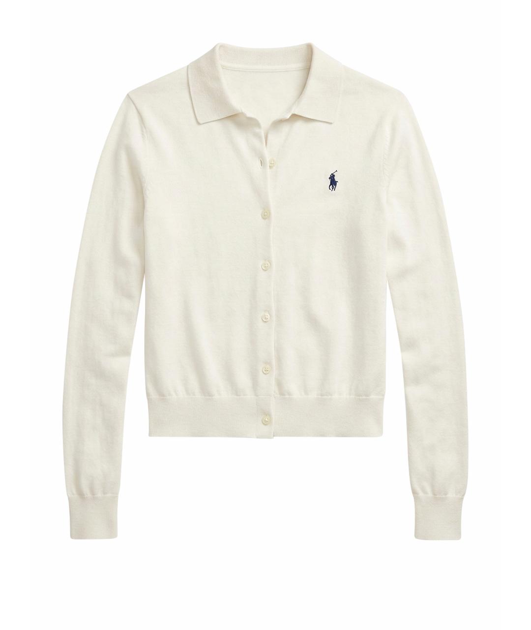 POLO RALPH LAUREN Белый кардиган, фото 1