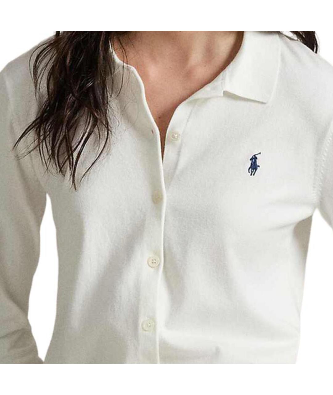 POLO RALPH LAUREN Белый кардиган, фото 5