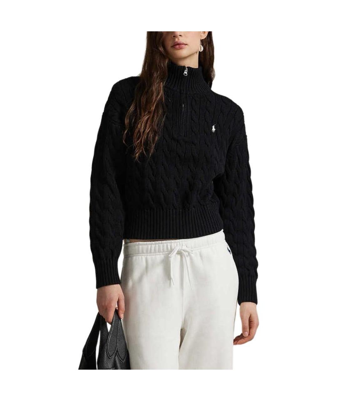 POLO RALPH LAUREN Черный джемпер / свитер, фото 2