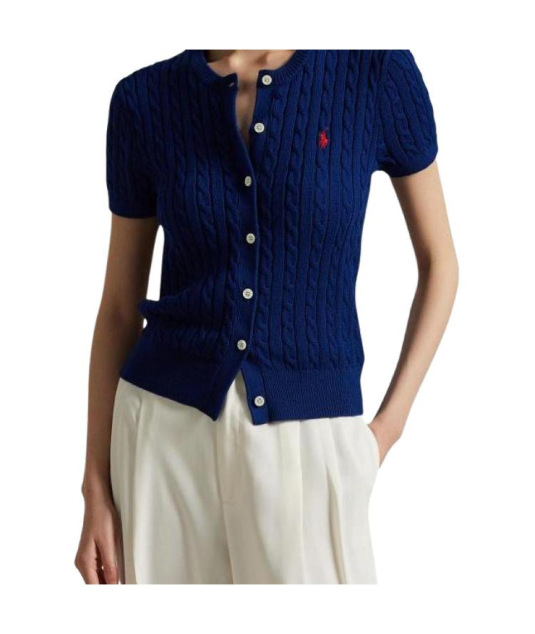 POLO RALPH LAUREN Синий кардиган, фото 5