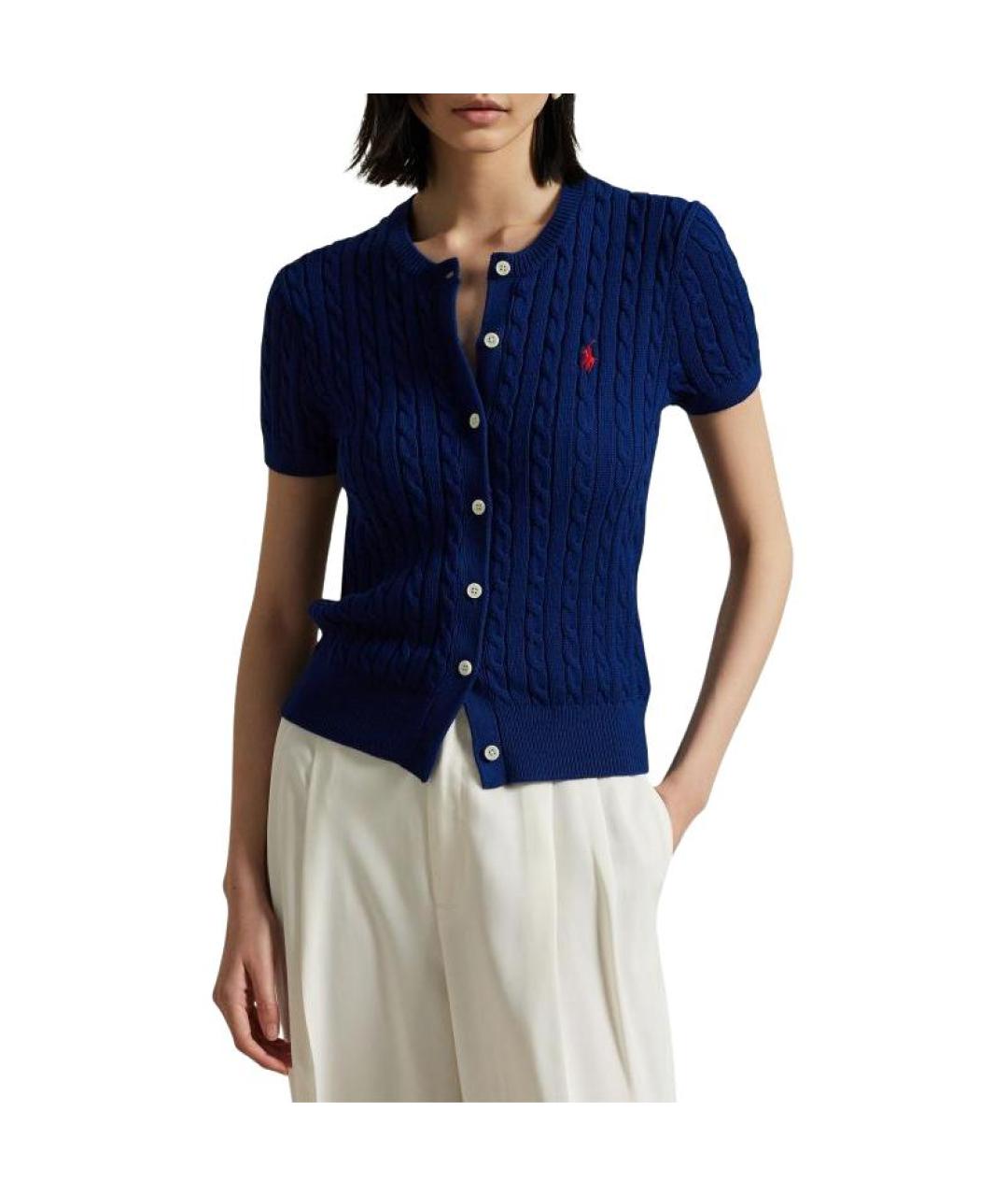 POLO RALPH LAUREN Синий кардиган, фото 3