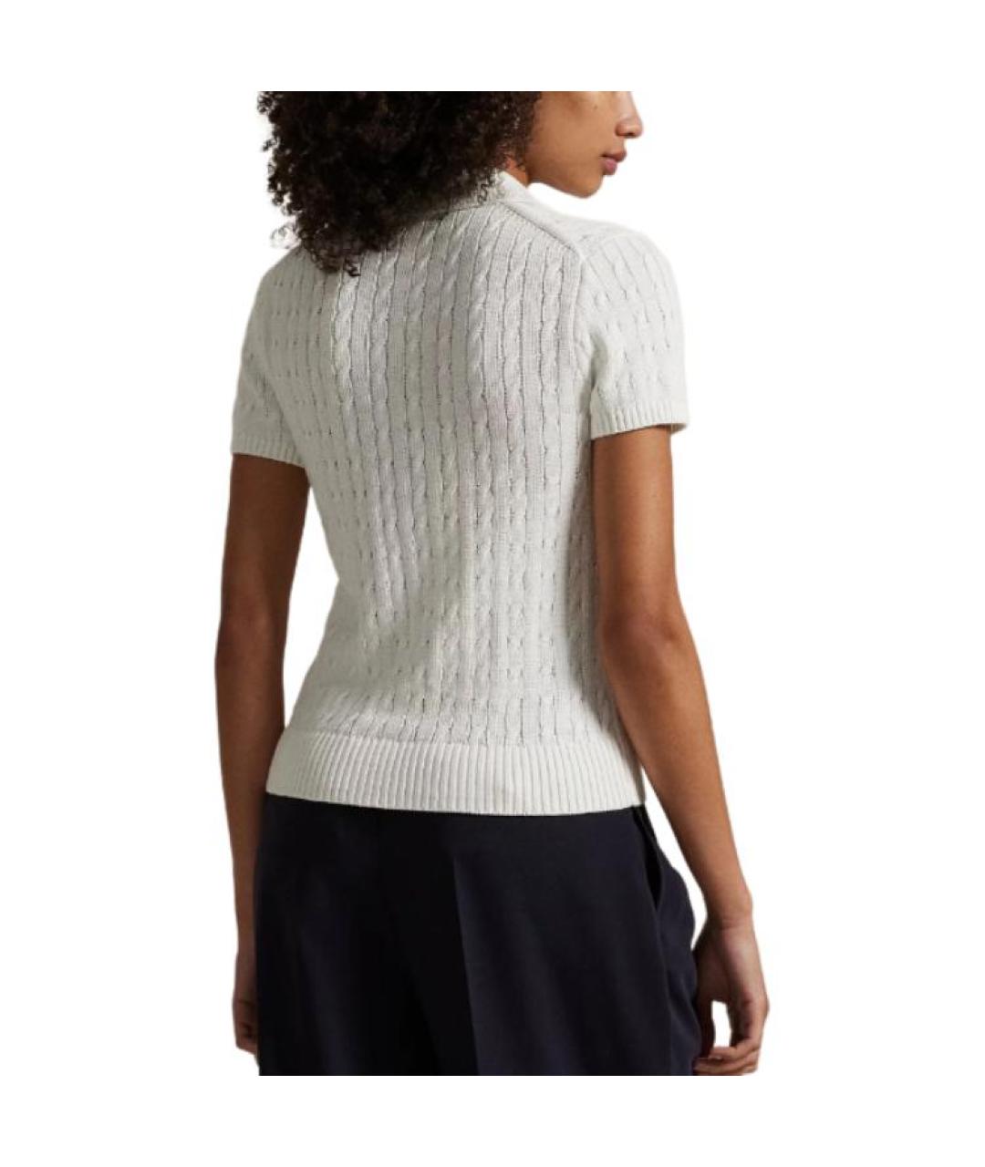 POLO RALPH LAUREN Белый джемпер / свитер, фото 3