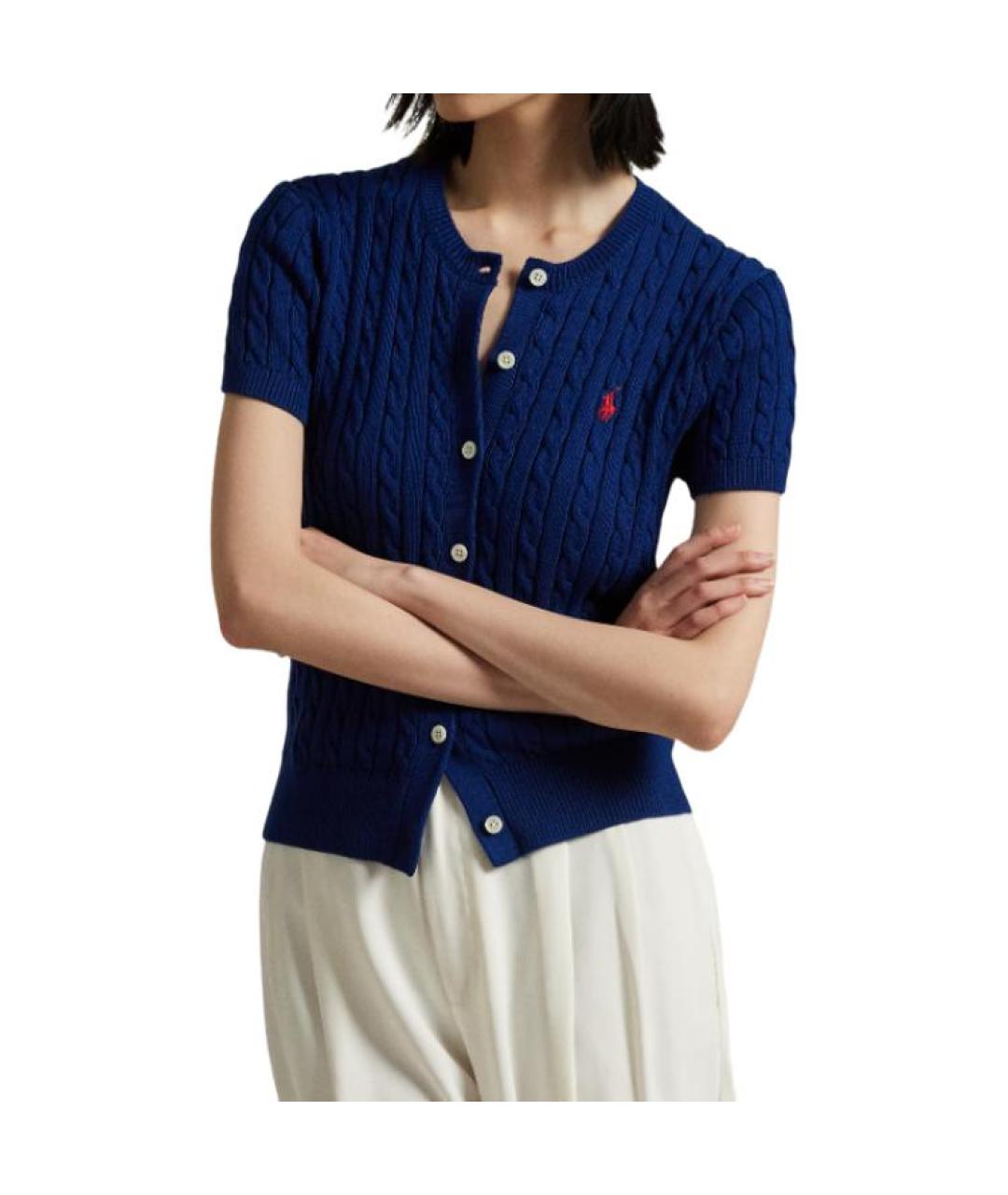 POLO RALPH LAUREN Синий джемпер / свитер, фото 4