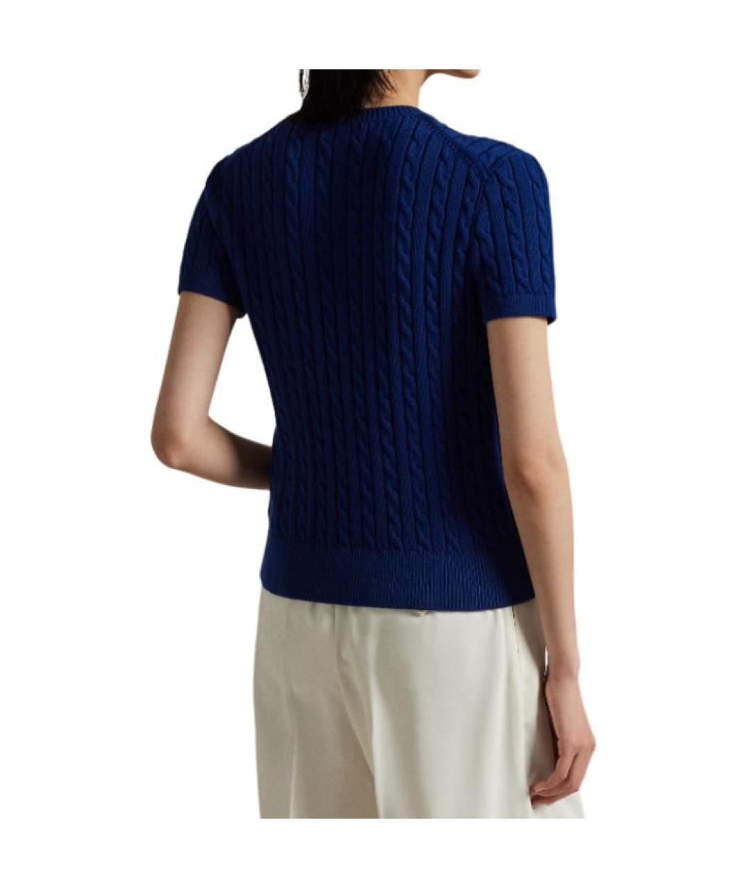 POLO RALPH LAUREN Синий джемпер / свитер, фото 5