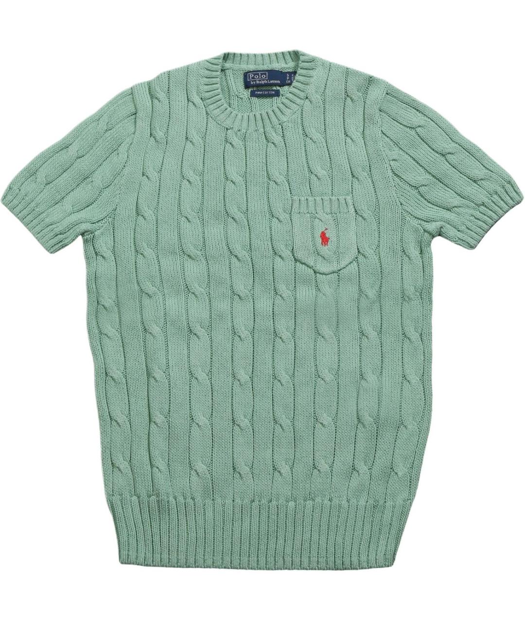 POLO RALPH LAUREN Зеленый джемпер / свитер, фото 1