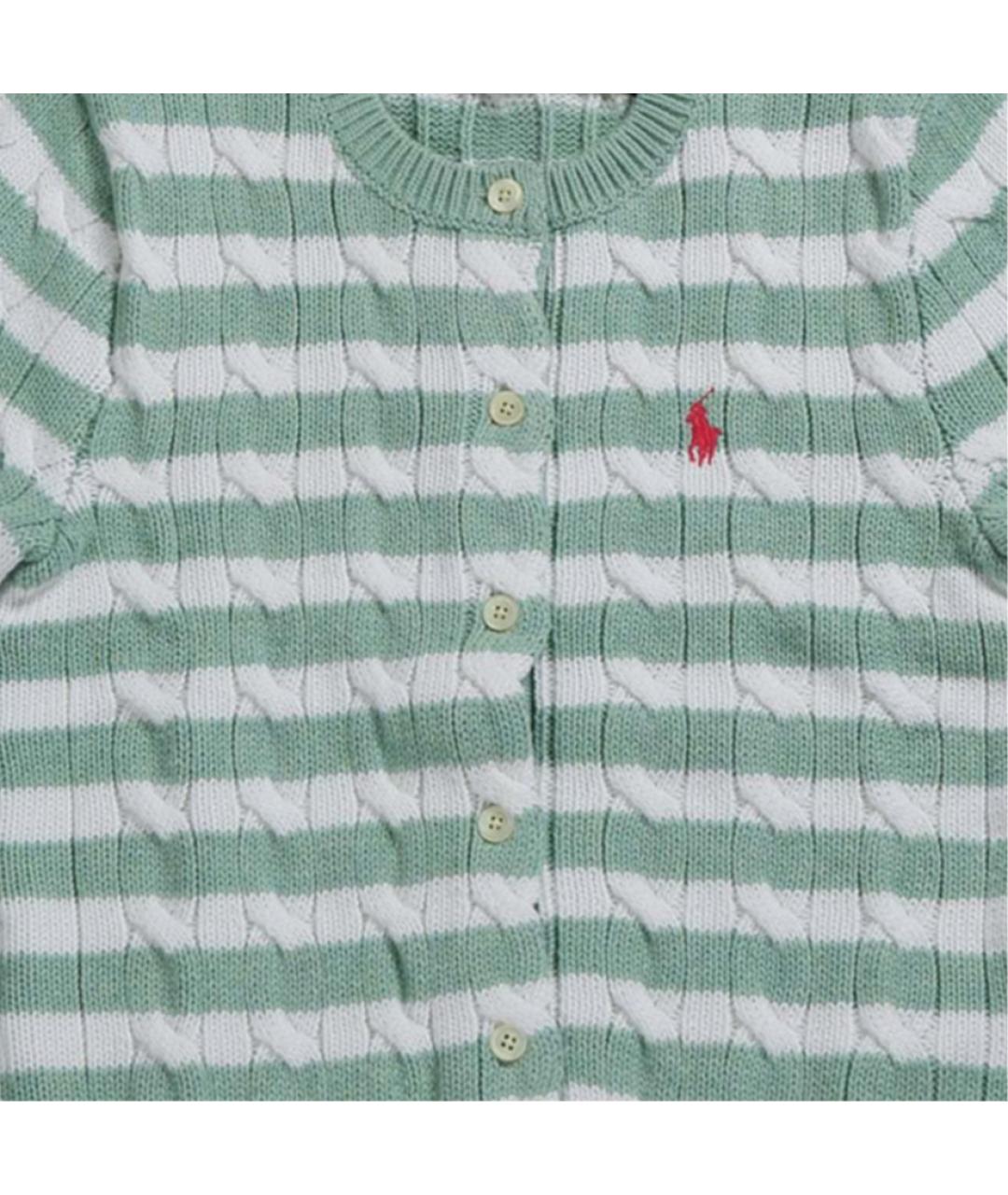 POLO RALPH LAUREN Зеленый джемпер / свитер, фото 5