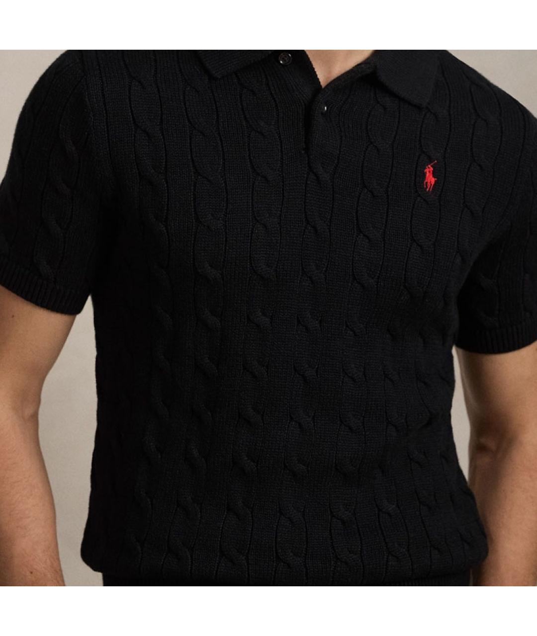 POLO RALPH LAUREN Черный джемпер / свитер, фото 5