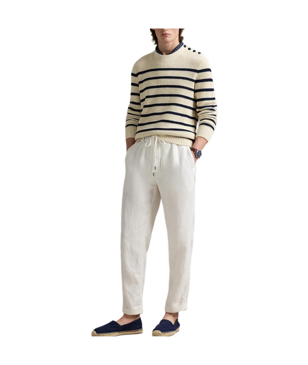 POLO RALPH LAUREN Бежевый джемпер / свитер, фото 2