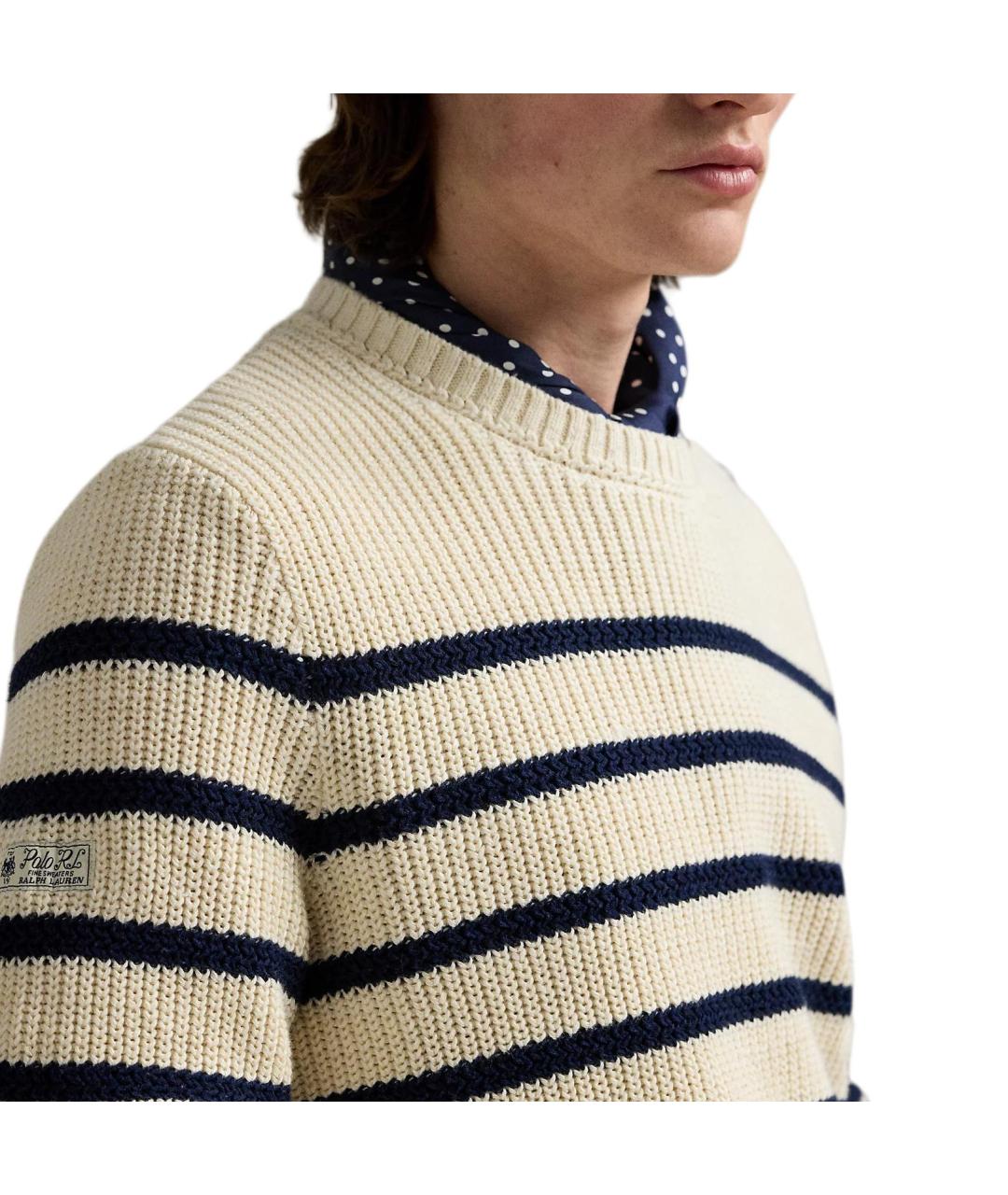 POLO RALPH LAUREN Бежевый джемпер / свитер, фото 5