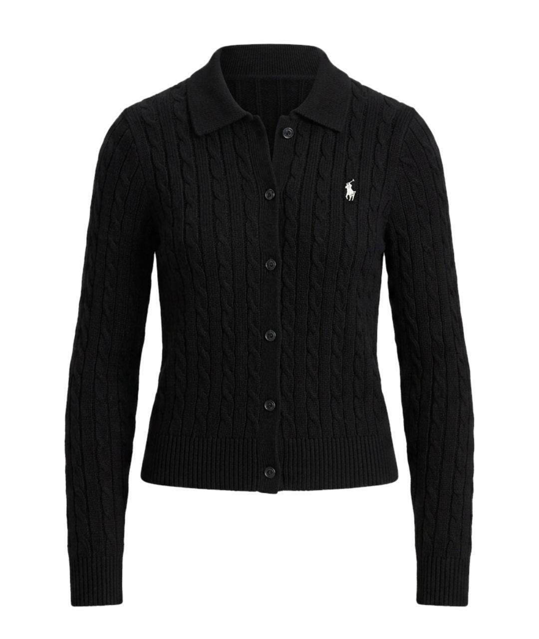 POLO RALPH LAUREN Черный кардиган, фото 1