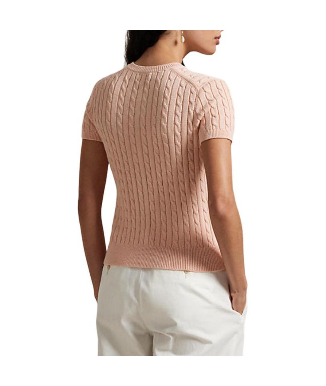 POLO RALPH LAUREN Розовый джемпер / свитер, фото 4