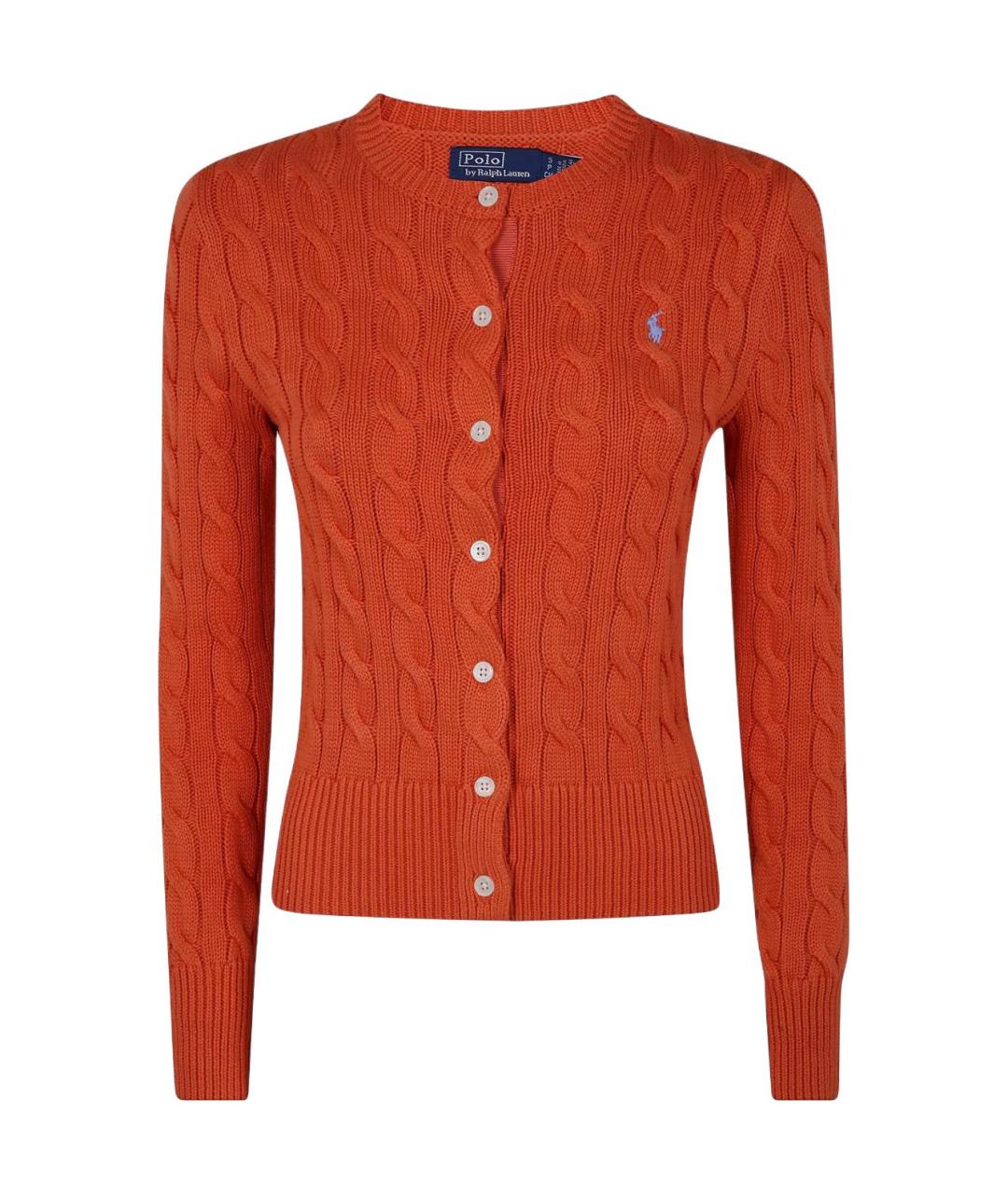POLO RALPH LAUREN Оранжевый кардиган, фото 1