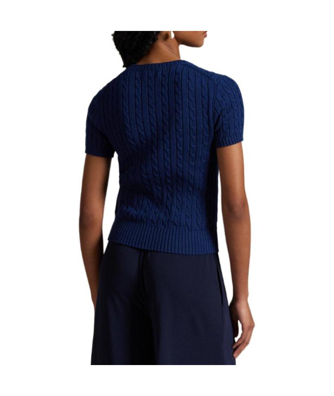 POLO RALPH LAUREN Темно-синий джемпер / свитер, фото 3