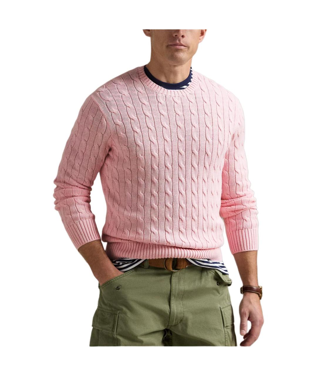 POLO RALPH LAUREN Розовый джемпер / свитер, фото 3