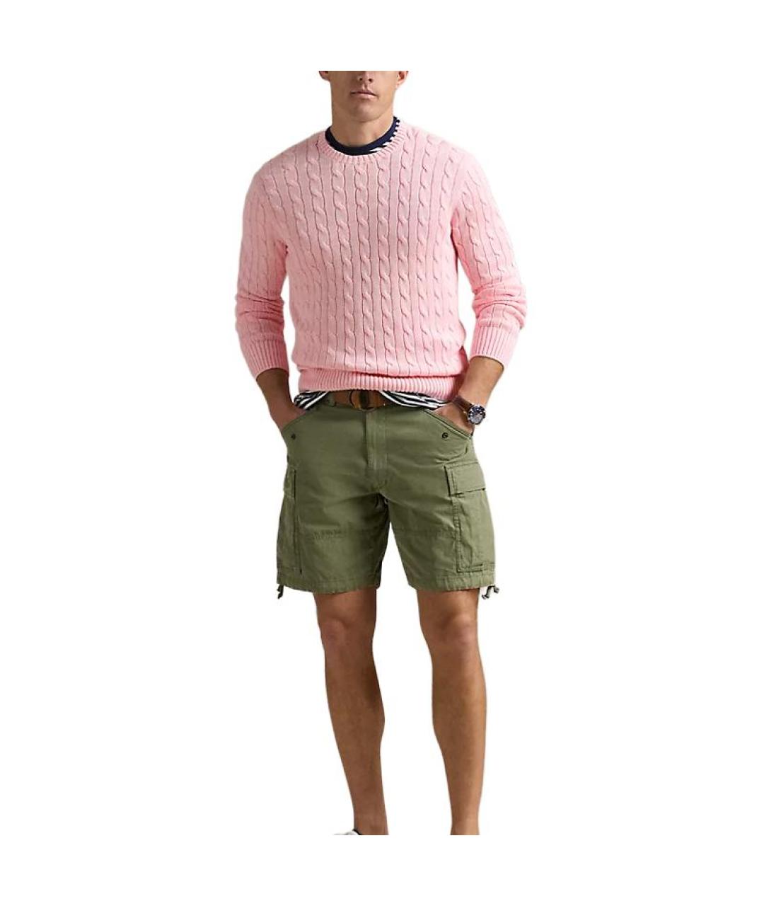 POLO RALPH LAUREN Розовый джемпер / свитер, фото 2