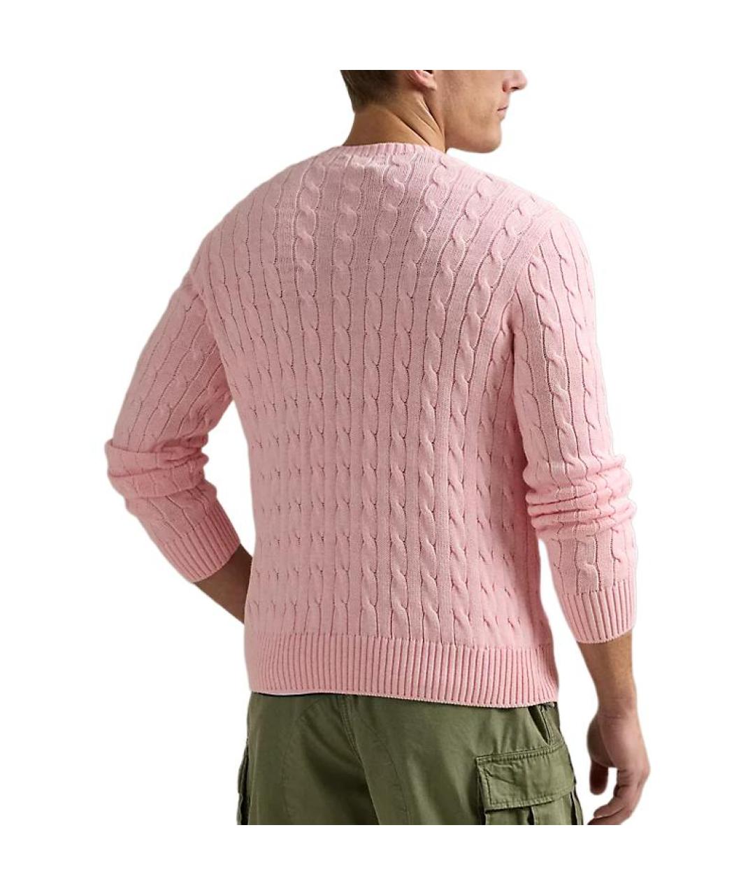 POLO RALPH LAUREN Розовый джемпер / свитер, фото 4