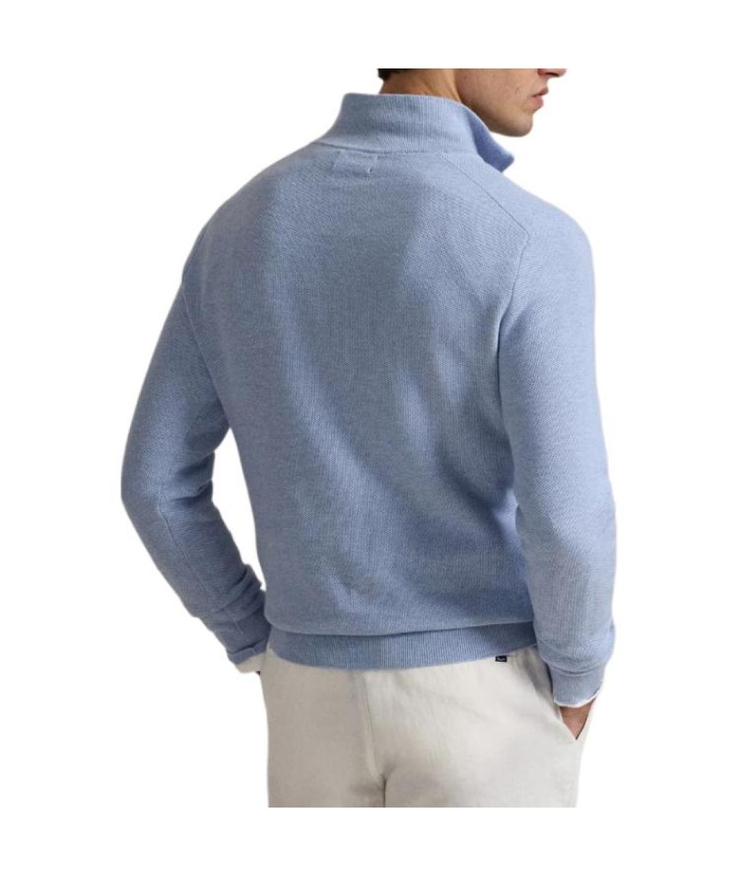 POLO RALPH LAUREN Голубой джемпер / свитер, фото 4