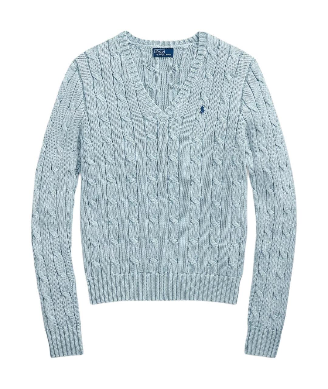 POLO RALPH LAUREN Голубой джемпер / свитер, фото 1