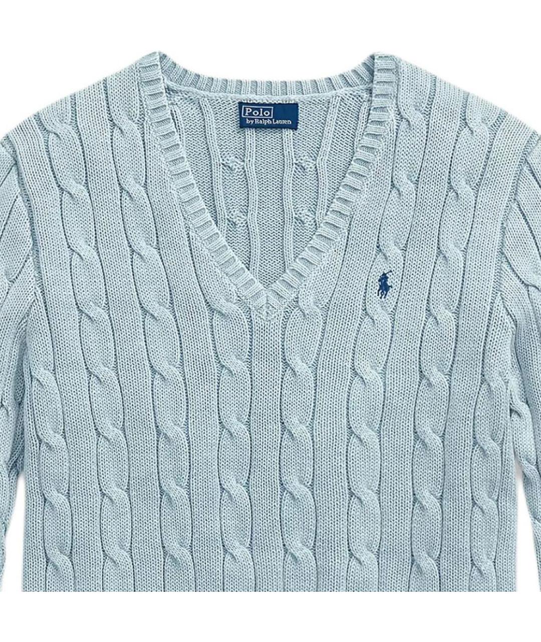 POLO RALPH LAUREN Голубой джемпер / свитер, фото 5