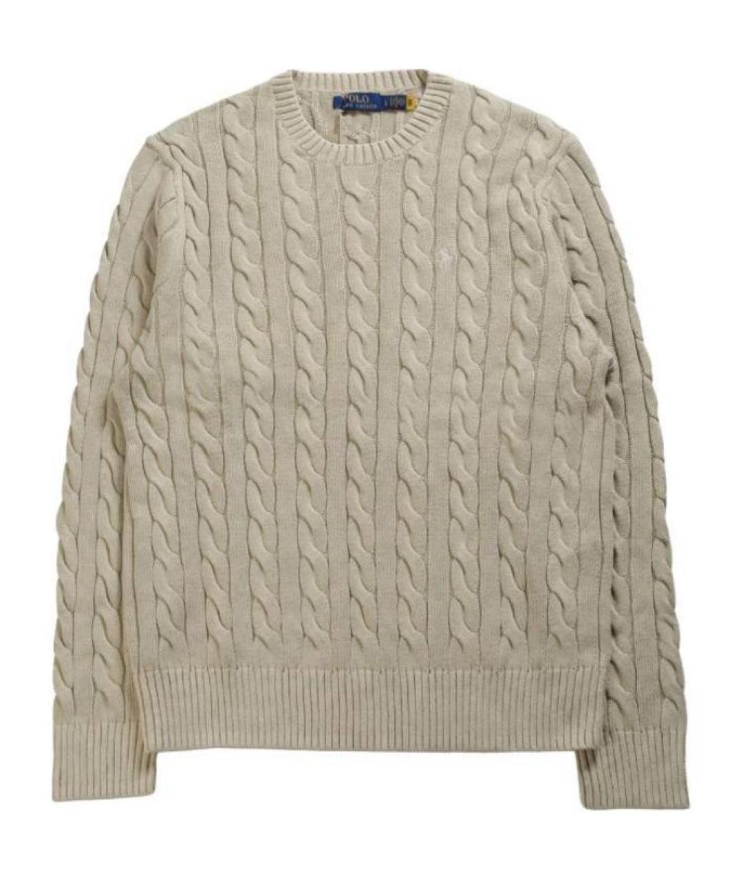 POLO RALPH LAUREN Бежевый джемпер / свитер, фото 1