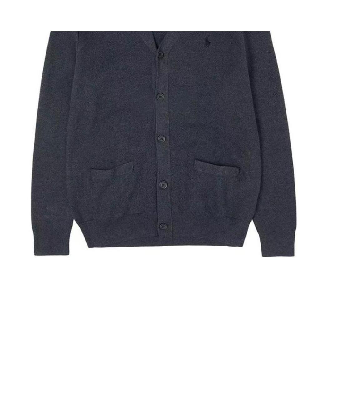 POLO RALPH LAUREN Черный кардиган, фото 5