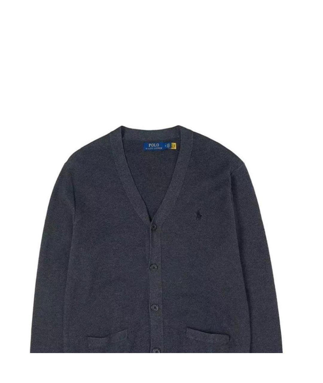 POLO RALPH LAUREN Черный кардиган, фото 4