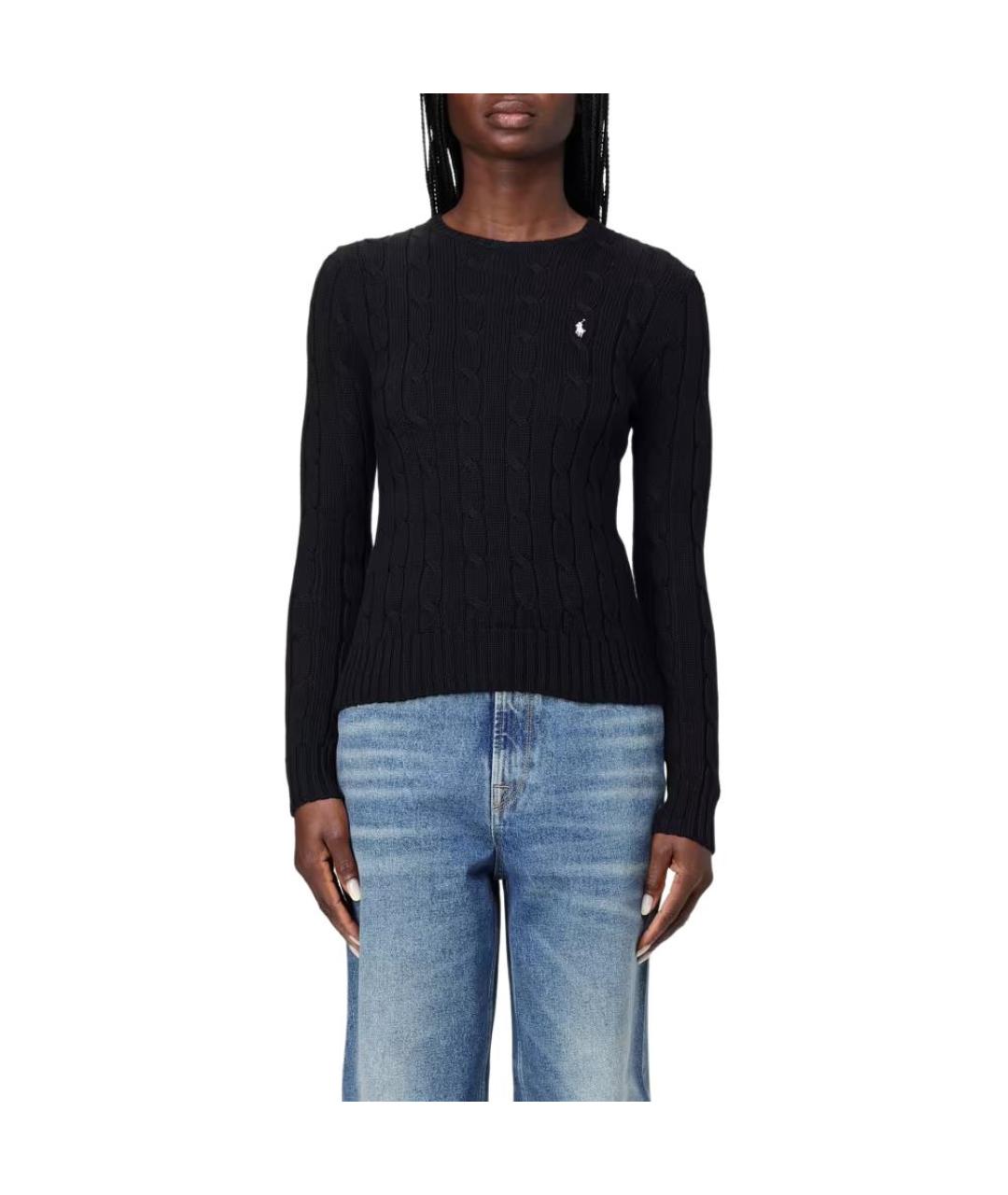 POLO RALPH LAUREN Черный джемпер / свитер, фото 3