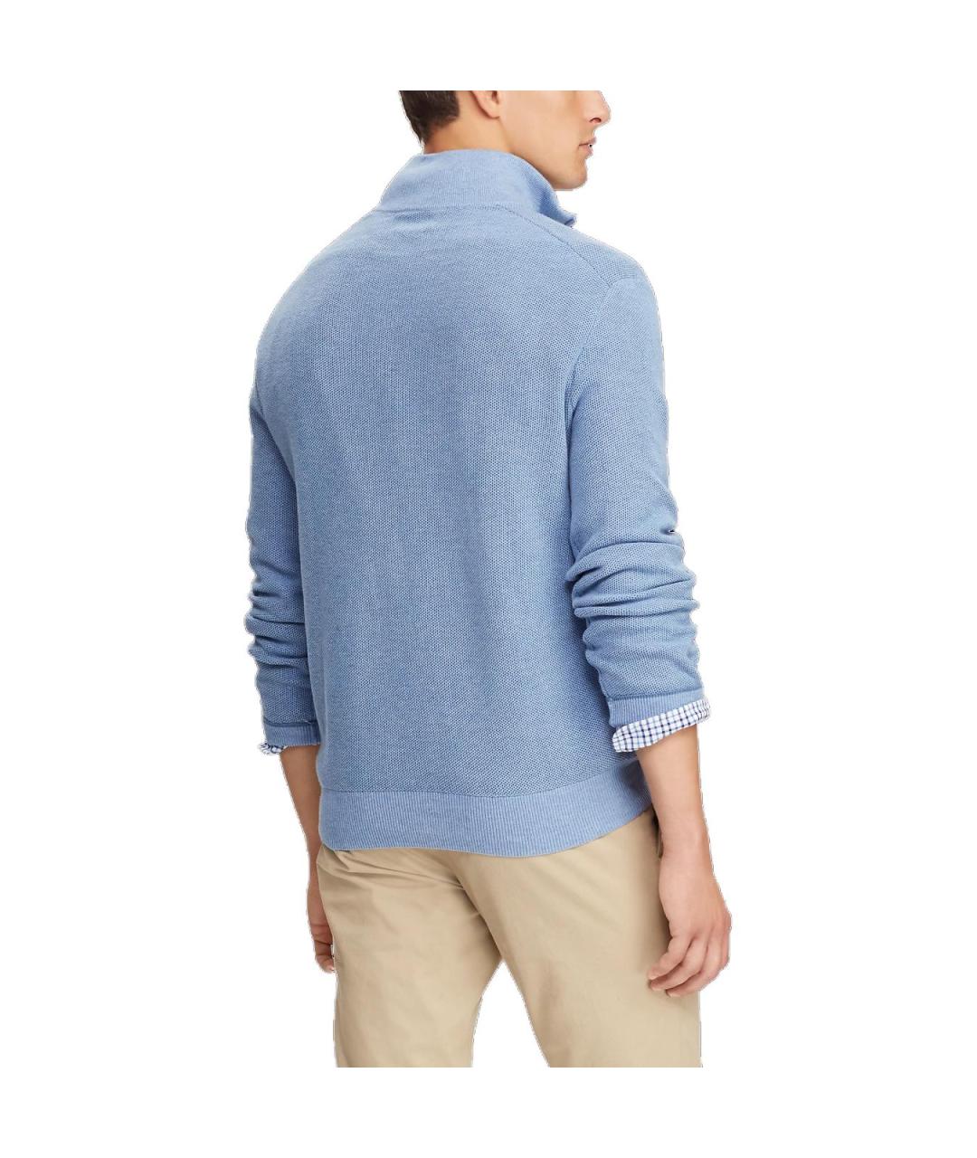 POLO RALPH LAUREN Голубой джемпер / свитер, фото 4
