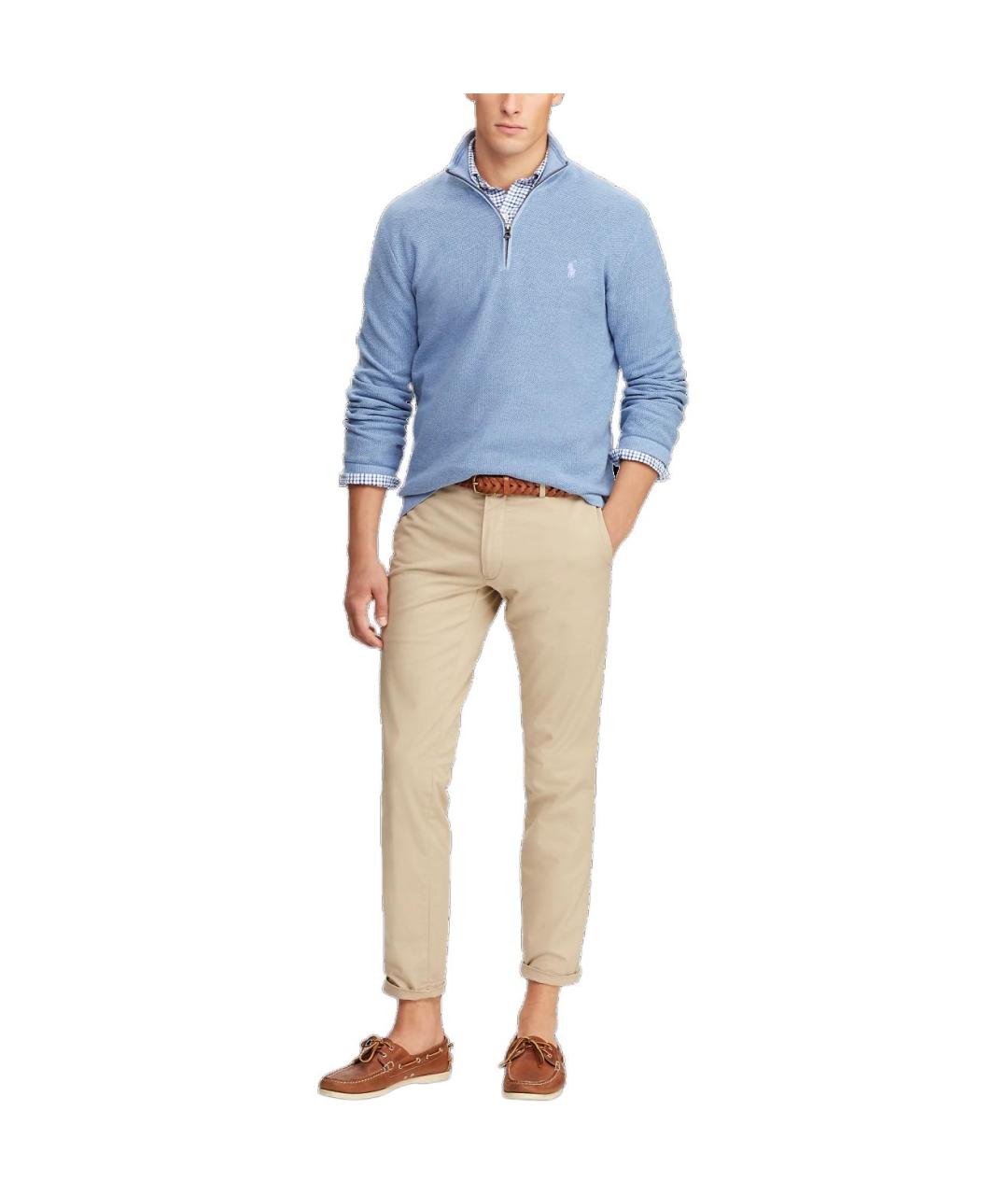 POLO RALPH LAUREN Голубой джемпер / свитер, фото 2