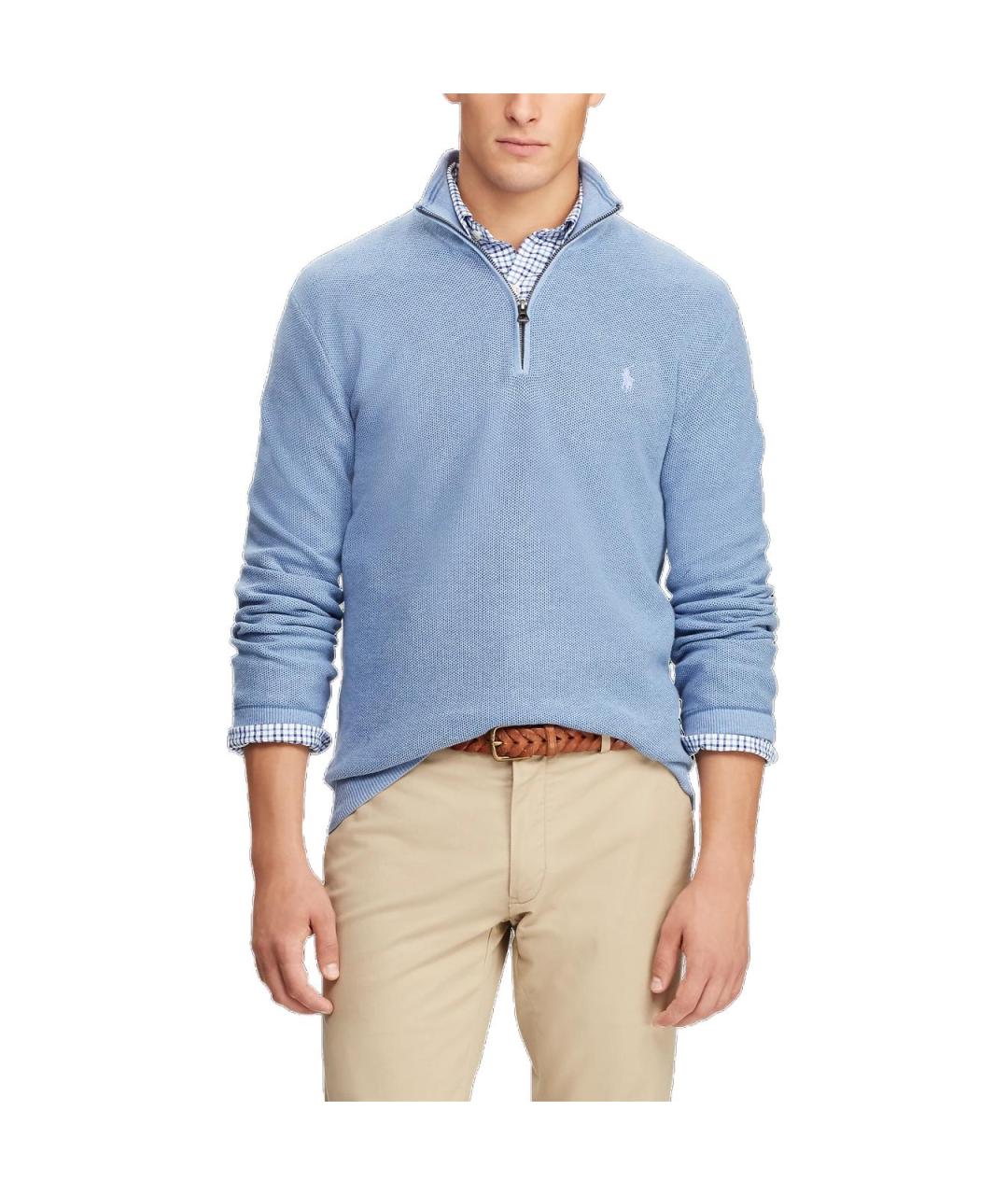 POLO RALPH LAUREN Голубой джемпер / свитер, фото 3